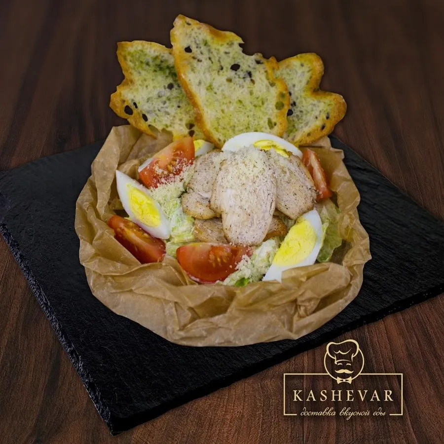 Цезарь с курицей
