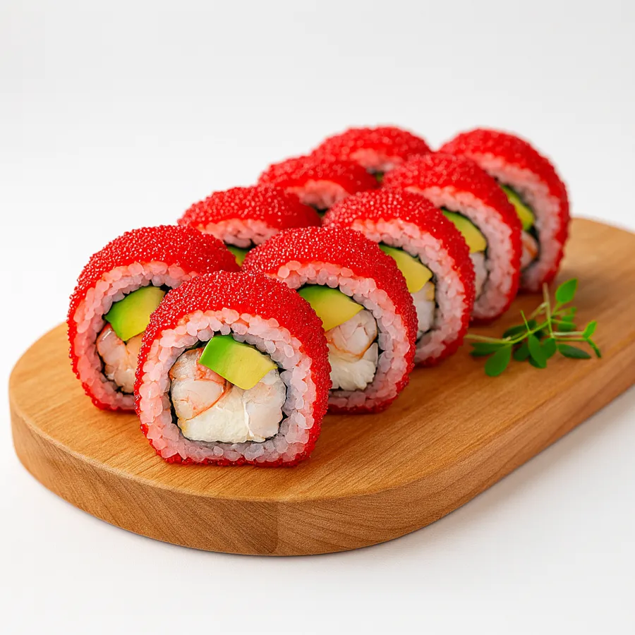 Эби ролл красный