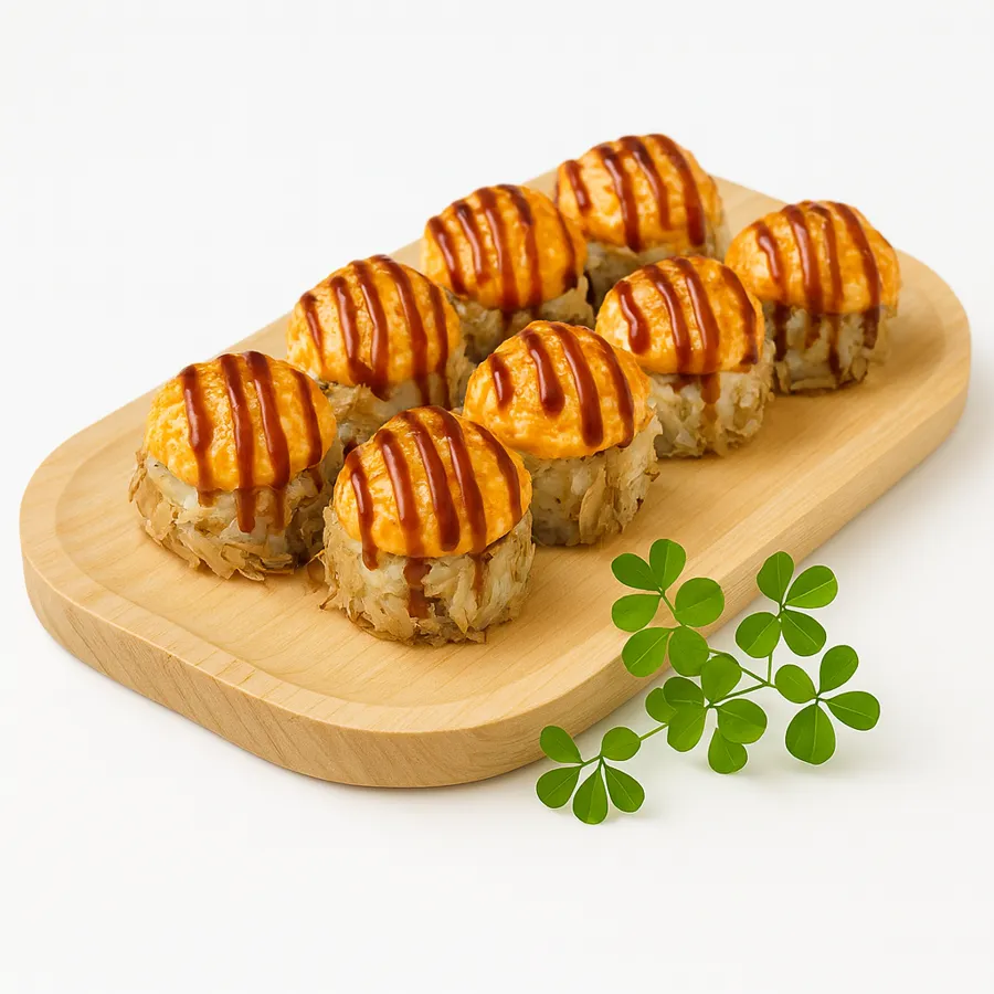 Запеченный с кальмаром