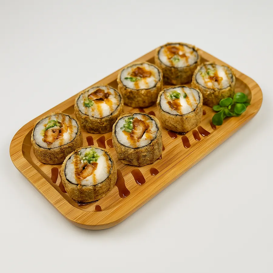 Теплый ролл с угрем