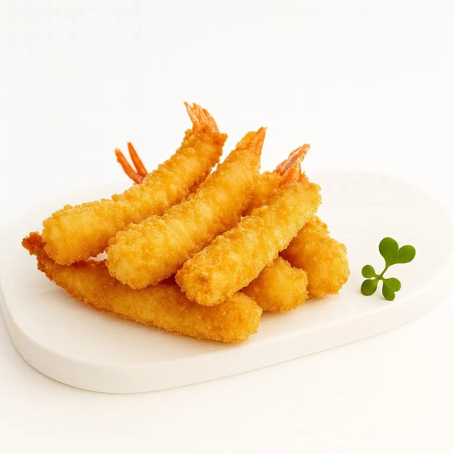 Тигровые креветки в темпуре